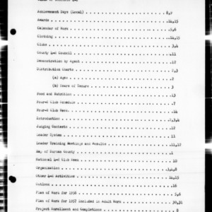 4-H Club Work Annual Narrative Report, African American, Durham County, NC, 1956