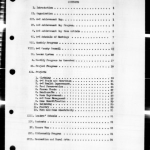 4-H Annual Narrative Report, Franklin County, NC, 1952