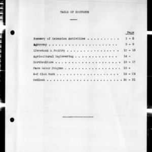 Annual Narrative Report of County Extension Work, Greene County, NC, 1945