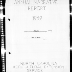 Annual Narrative Report of Johnston County, NC