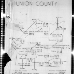 Annual Narrative Report of Home Demonstration Work, Union County, NC
