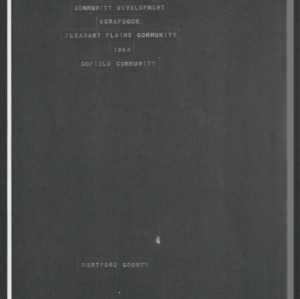 Hertford County, Community Development Scrapbook (1 of 2), 1964