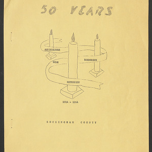 50 Years of Rockingham County Agricultural Extension Service 1914-1964, 1964