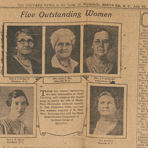 "The Brevard News" vol. XXXV, no. 28, 1931 July 16