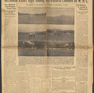 The McDowell News, McDowell County, 1937