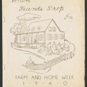 Farm and Home Week, When Friends Drop In, 1940