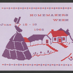 Homemaker's Week, Documentation, 1965