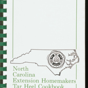 North Carolina Extension Homemakers Tar Heel Cookbook, 1987