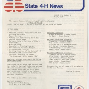 State 4H News, vol. XIV, no. 3