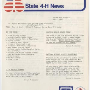 State 4H News, vol. XIV, no. 4