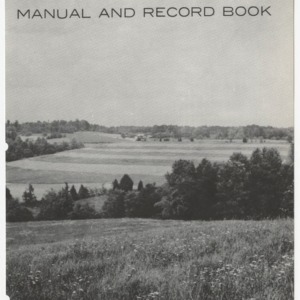 4-H Soil Conservation: Manual and Record Book (Club Series No. 75, Revised)