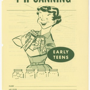 4-H Canning, Early Teens (Club Series 127)