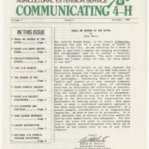 Communicating 4-H - Volume 1 Issue 2