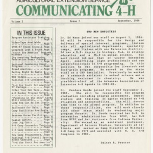 Communicating 4-H - Volume 2 Issue 7
