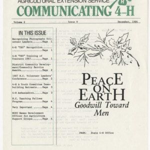 Communicating 4-H - Volume 2 Issue 8