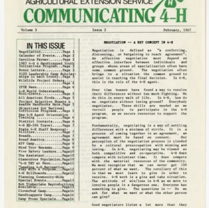 Communicating 4-H - Volume 3 Issue 2