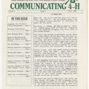 Communicating 4-H - Volume 5 Issue 7