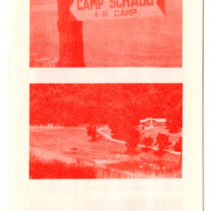 Let's Go to Schaub 4-H Camp (4-H Flyer 1-53, Reprint)