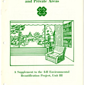 Landscaping Home Grounds Service and Private Areas (4-H Manual 16-11, Reprint)