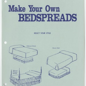 Make Your Own Bedspreads (Home Extension Publication 6, Reprint)