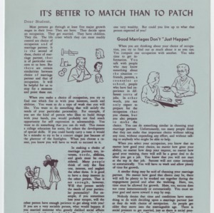 It's Better to Match than to Patch (Home Extension Publication 23f)