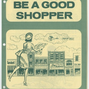 Be a Good Shopper (Home Extension Publication 98, Reprint)
