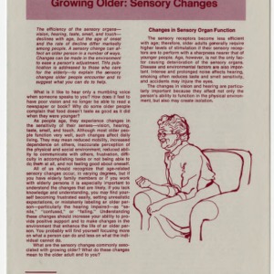 Growing older: sensory changes (Home Extension Publication 259)