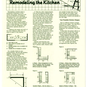 Remodelling the kitchen (Home Extension Publication 288)