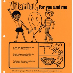 Vitamin C for you and me: funsheet and leader guide 3