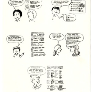 NC Agricultural Extension Service Nutrition Comics (Expanded Food and Nutrition Education Program 213)