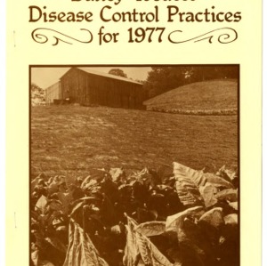 Burley tobacco disease control practices for 1977 (Agricultural Extension Publication 001, Revised)