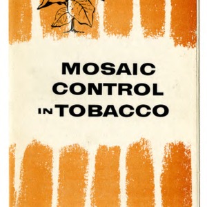 Mosaic control in tobacco (Extension Folder No. 128)