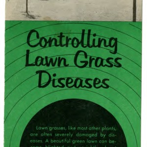 Controlling lawn grass diseases (Extension Folder No. 135)
