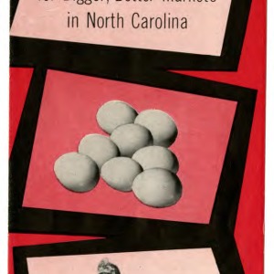 Increase output per hen for bigger, better markets in North Carolina (Extension Folder No. 149)