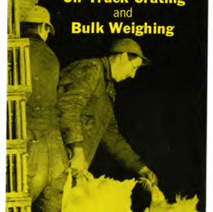 Increase broiler income with on-truck crating and bulk weighing (Extension Folder No. 151)