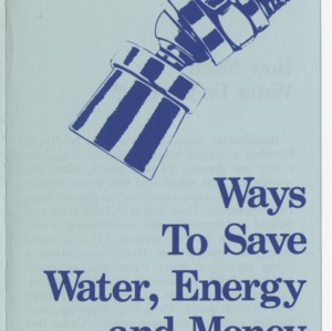 Ways to save water, energy and money in the home (AG-207)