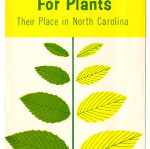 Trace elements for plants: Their place in North Carolina (Extension Folder 171, Reprint)