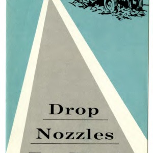 Drop nozzles for weed sprayers (Extension Folder 182)