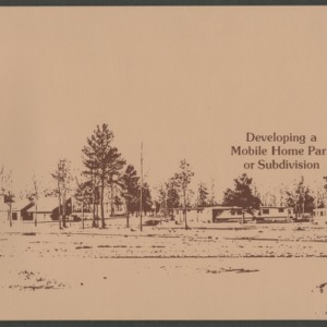 Developing a mobile home park or subdivision (CD07)