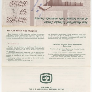 House of Wood 1968 (Leaflet No. 148)