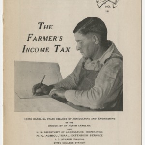 The Farmer's Income Tax (War Series Extension Bulletin, No. 16)