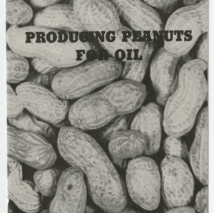 Producing Peanuts for Oil (War Series Bulletin No. 17)