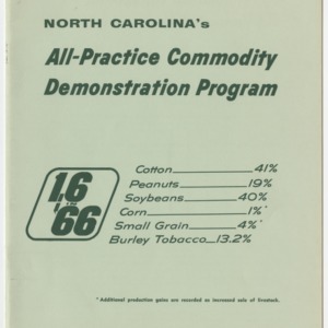 All-Practice Commodity Demonstration Program