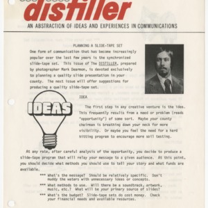 The Idea Distiller, October - December 1980