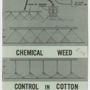 Chemical Weed Control in Cotton (Extension Leaflet No. 143)
