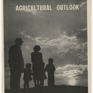 North Carolina Agricultural Outlook 1952