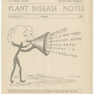 Plant Disease Notes Vol. III No. 11