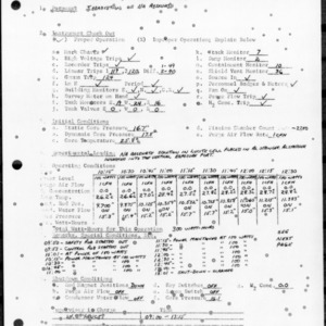 Experiment No. 313, Irradiation of sodium arsenate Na2HAsO4, November 13, 1958