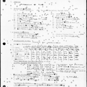 Experiment No. 356, Investigation of flux, December 23, 1958