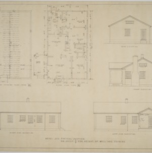 Typical plan and elevations, Type AL